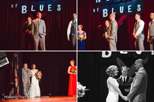 Wedding at the Cleveland House of blues