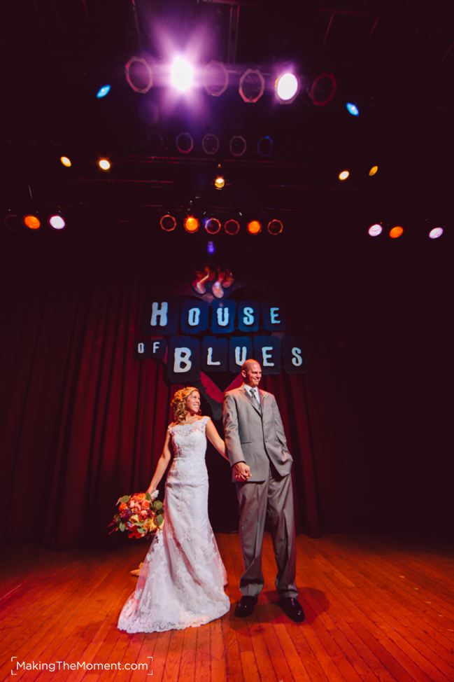 Wedding at the Cleveland House of blues
