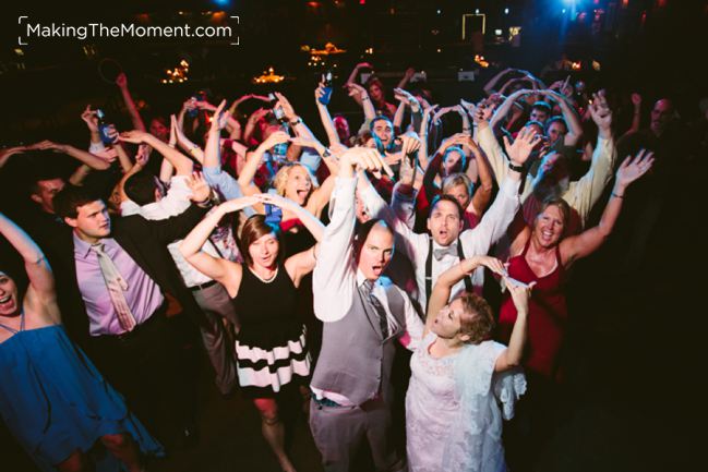 Reception at  the Cleveland House of blues