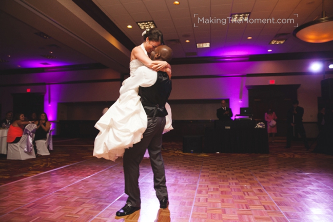 Marriott East Cleveland wedding reception