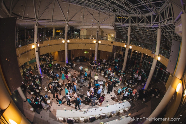 Cleveland Galleria Wedding Reception