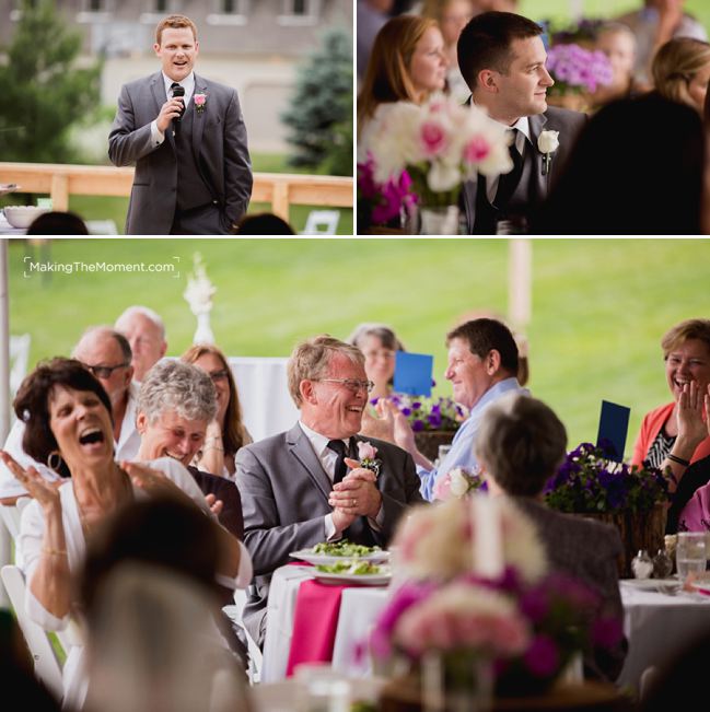 Tented Backyard Wedding Ohio