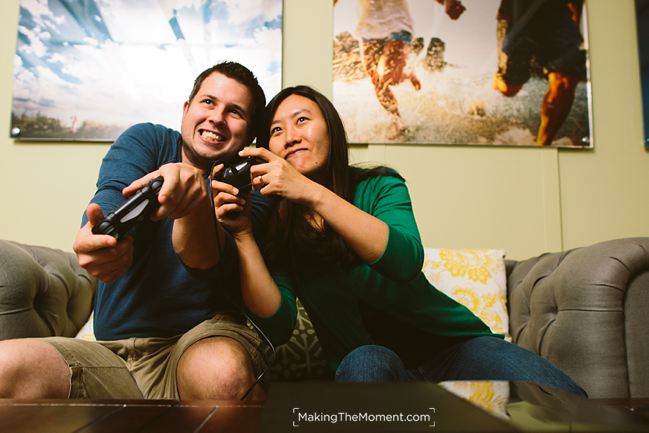 Unique cleveland engagement session photographers