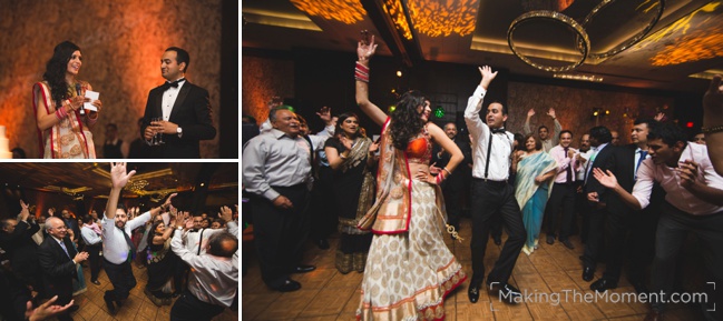 indian wedding reception at westin cleveland