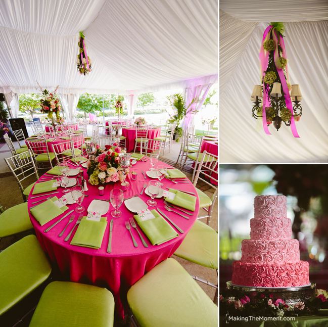 Tented Wedding Reception Glidden House