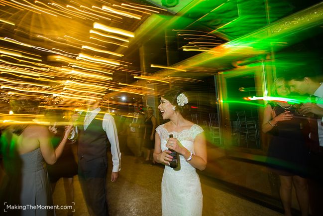 Cleveland Arcade wedding reception