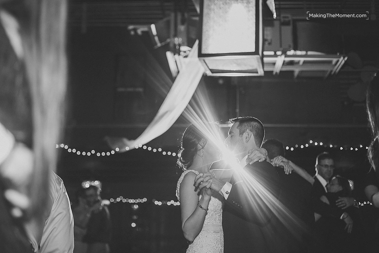 wedding reception at Columbia Ball Room cleveland