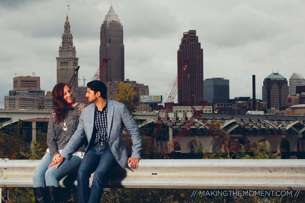 Fun Engagement Session Photographer Cleveland