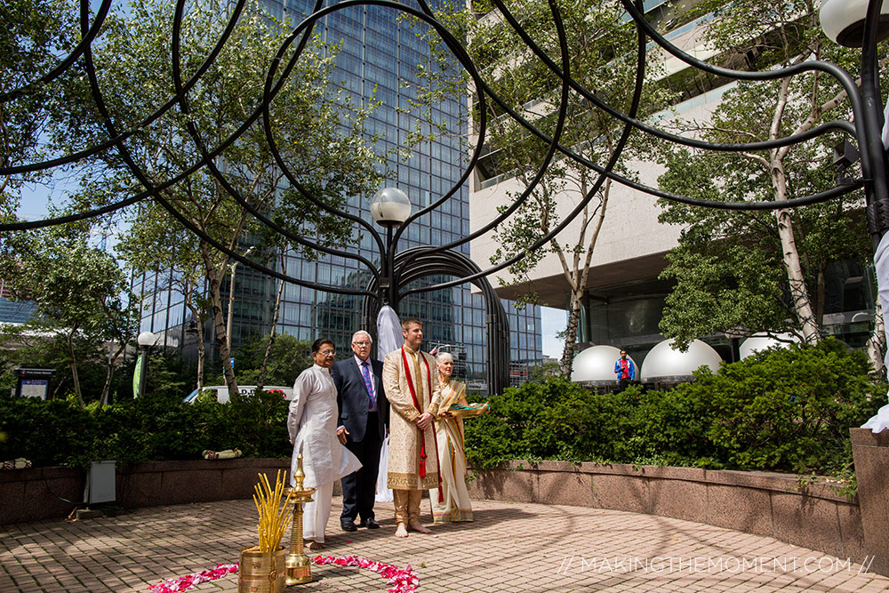 Galleria Cleveland Indian Wedding Ceremony