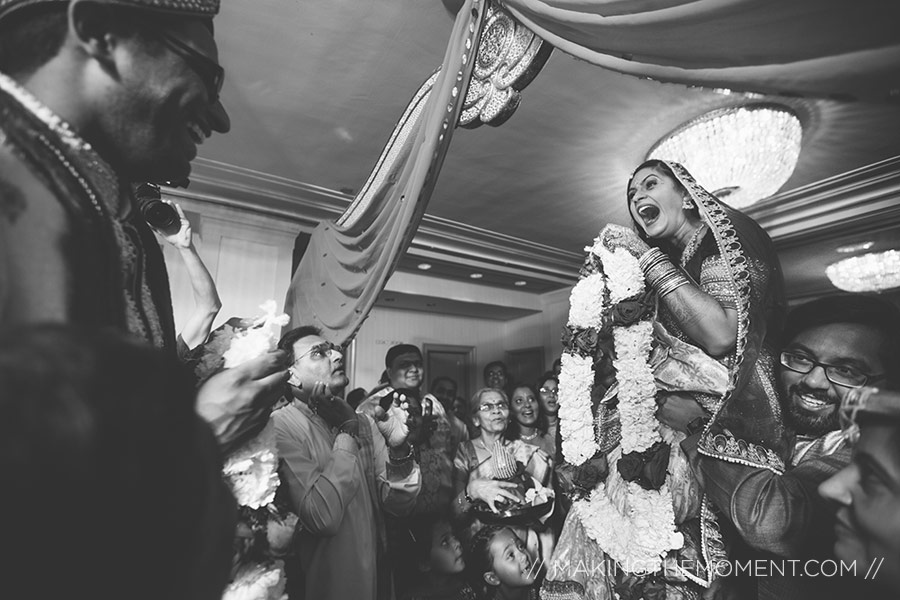 Renaissance Cleveland Indian Wedding Ceremony