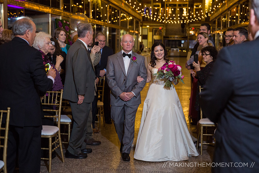 Wedding Ceremony Cleveland Arcade