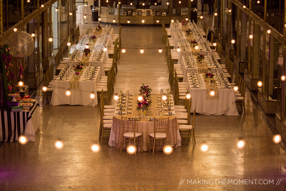 Arcade Cleveland Wedding Reception