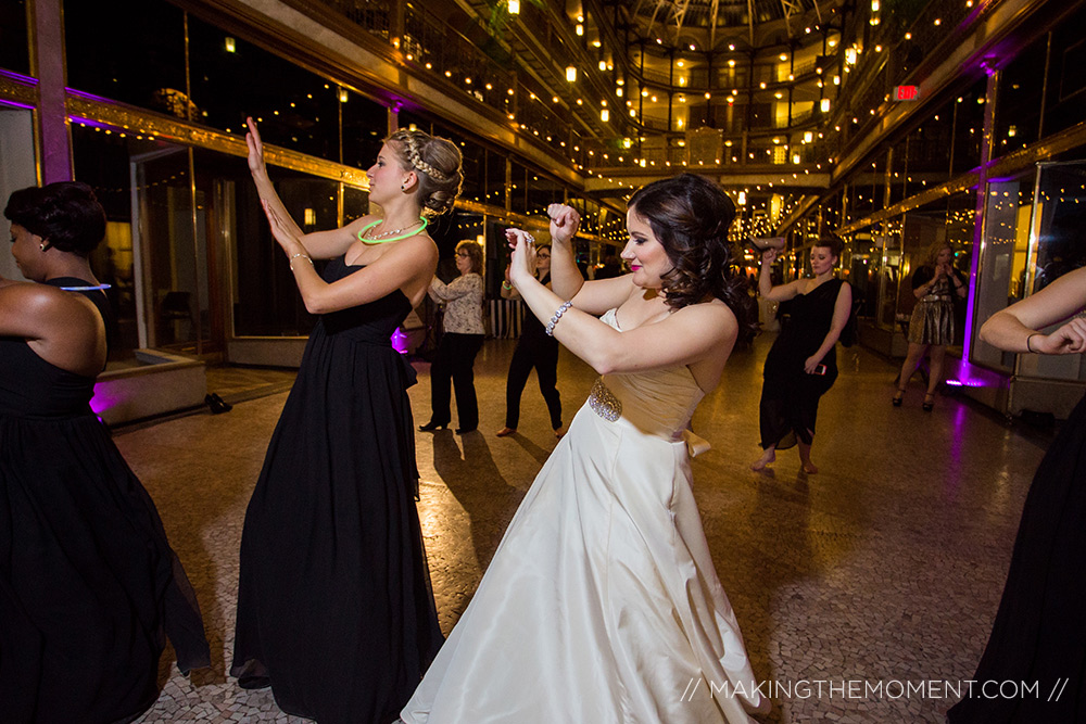 Arcade wedding reception cleveland