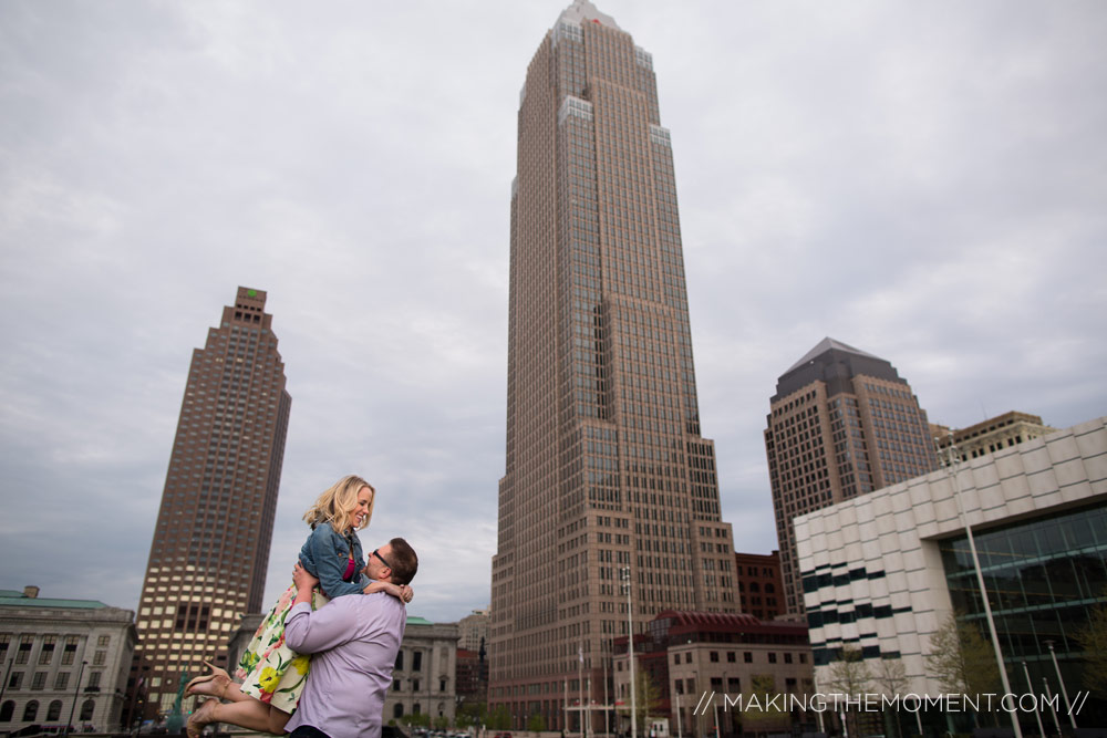 Fun Engagement Session Photographer Cleveland