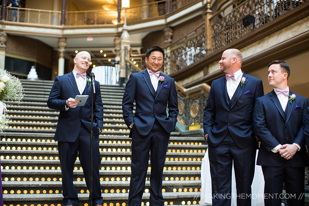 Wedding Ceremony Cleveland Arcade