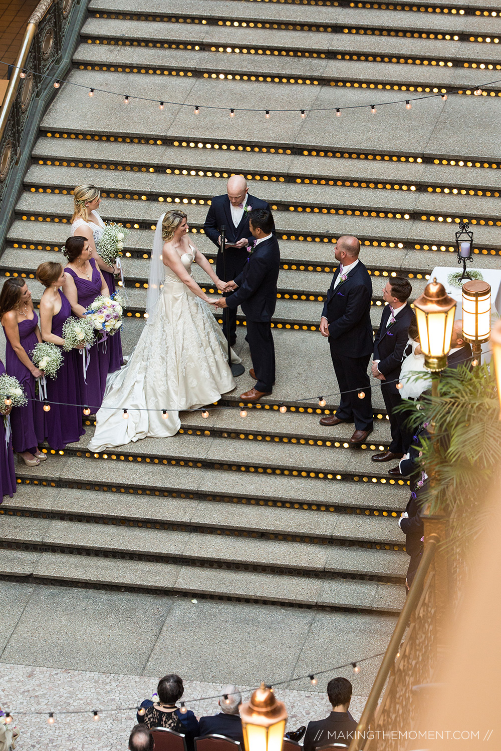 Wedding Ceremony Cleveland Arcade