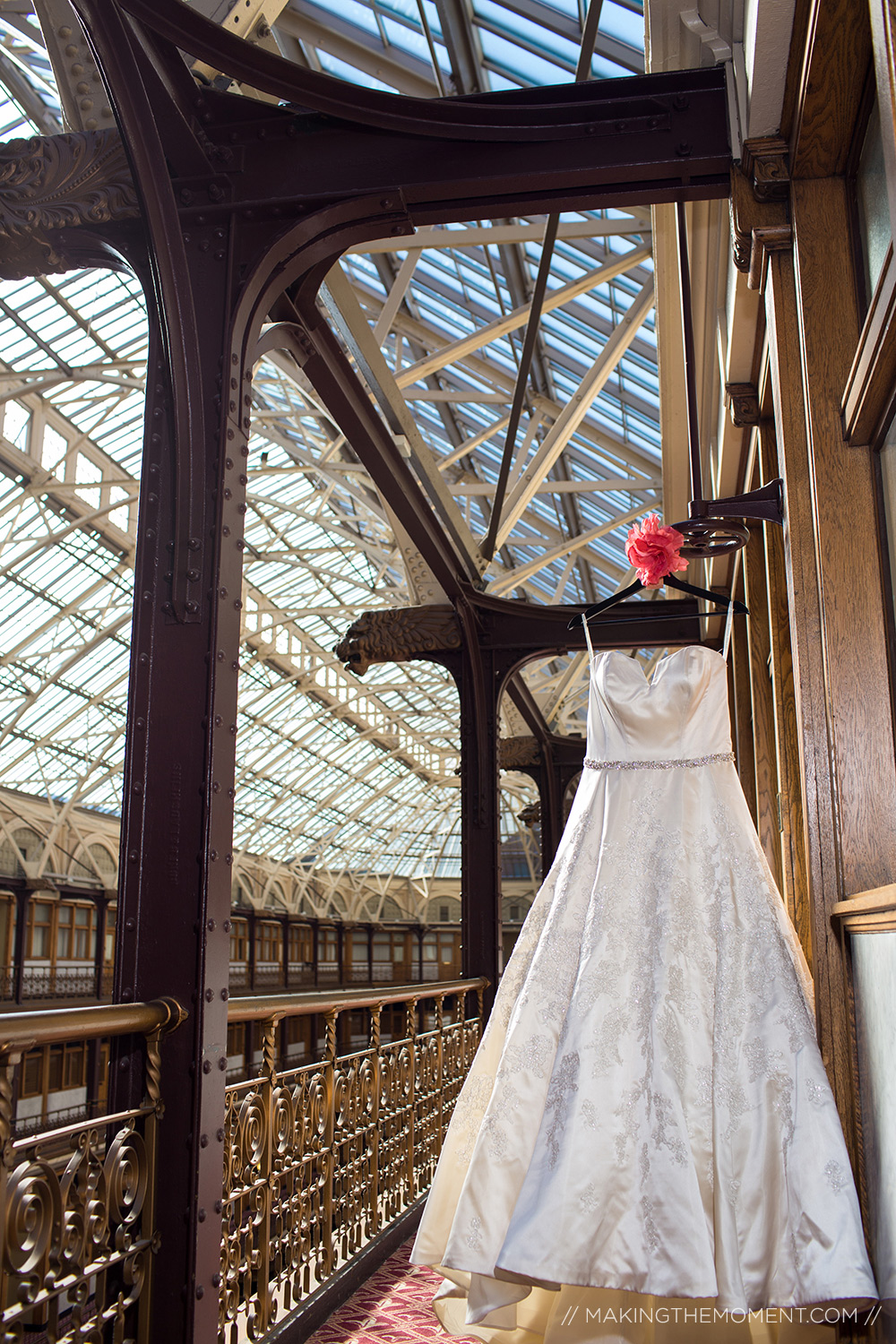 Cleveland Arcade Wedding