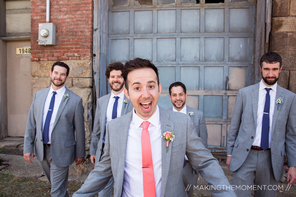 fun wedding photography cleveland