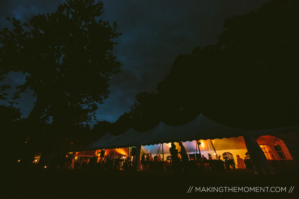 tented wedding cleveland