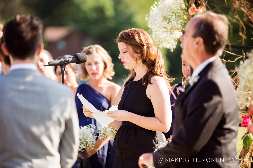 outdoor wedding mapleside farms brunswick