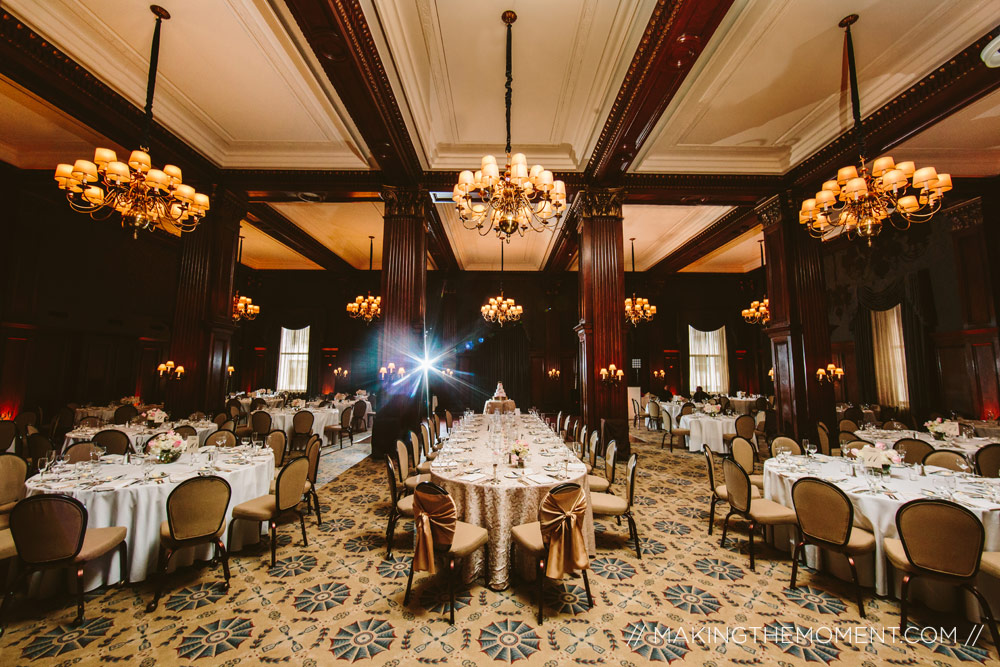 Union Club Cleveland Wedding Reception