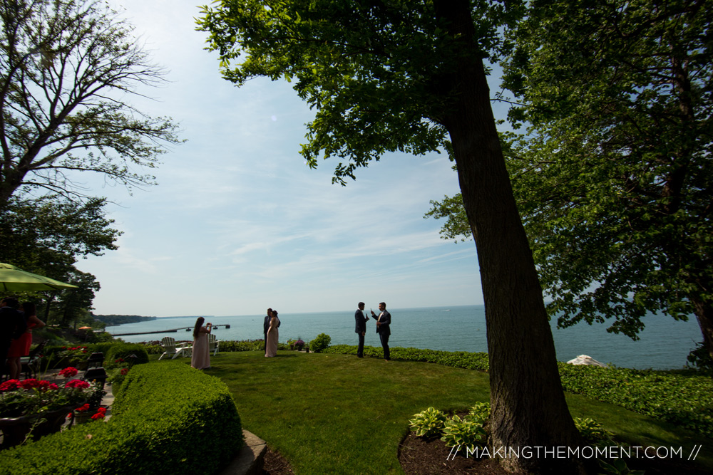 wedding near water cleveland