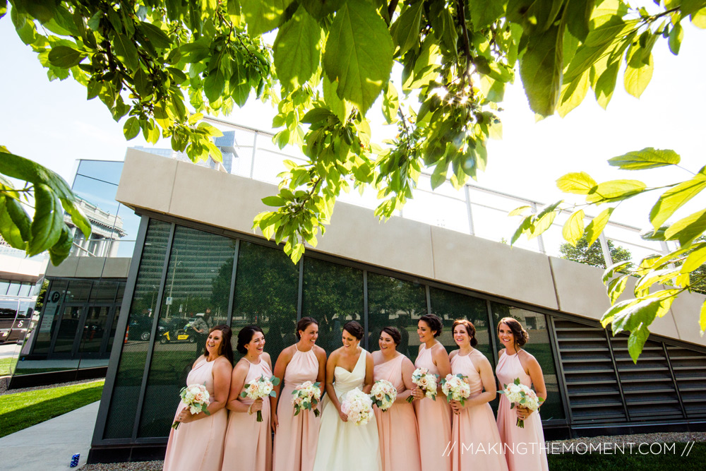 blush bridesmaids dresses cleveland ohio