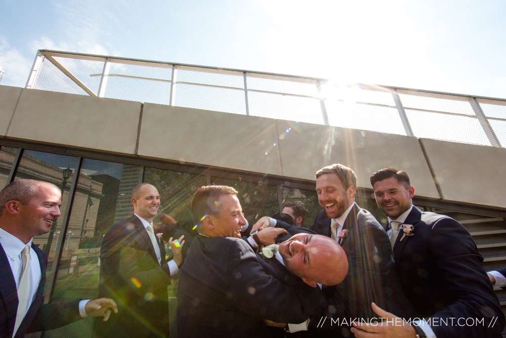 fun wedding photographer cleveland ohio