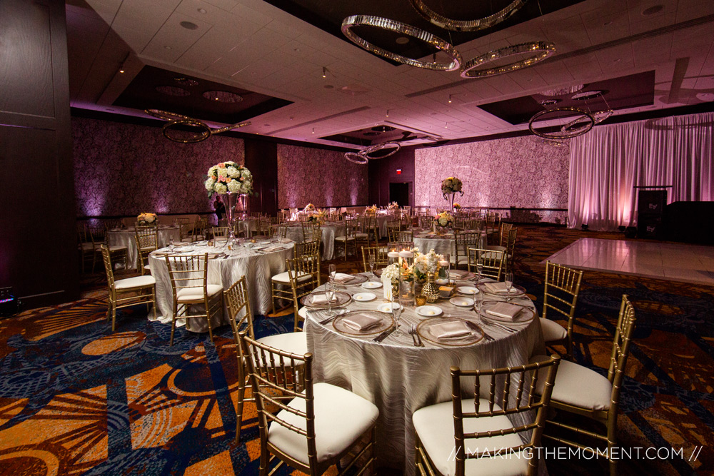 wedding reception at cleveland westin