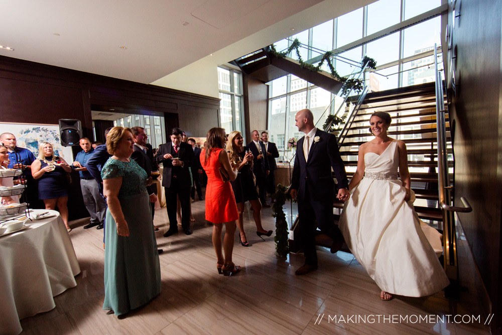 wedding reception at cleveland westin