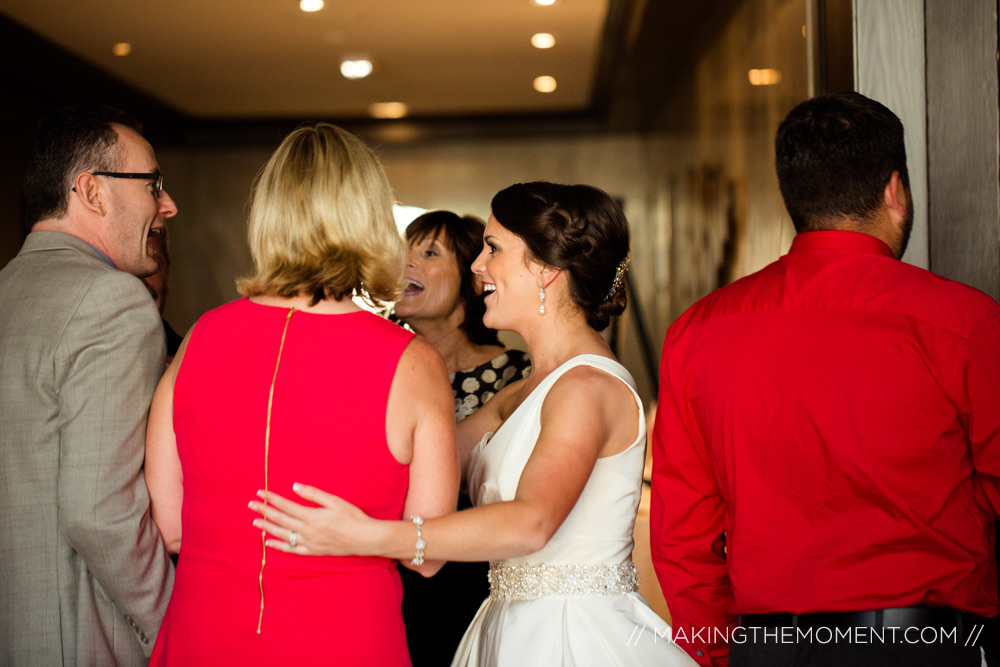 bride cleveland westin wedding reception