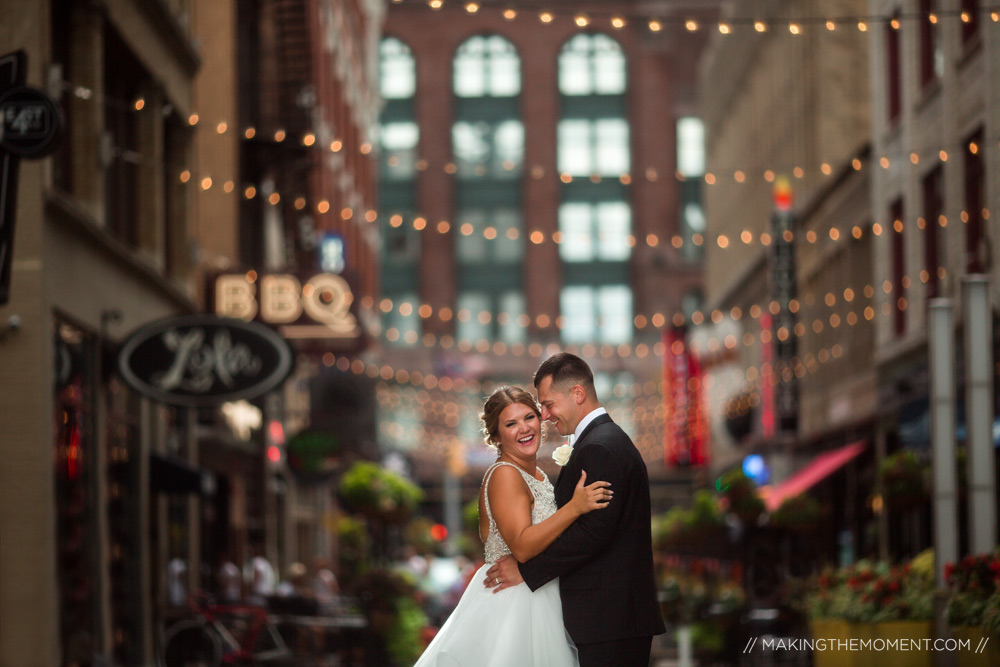 Unique wedding photographer in cleveland