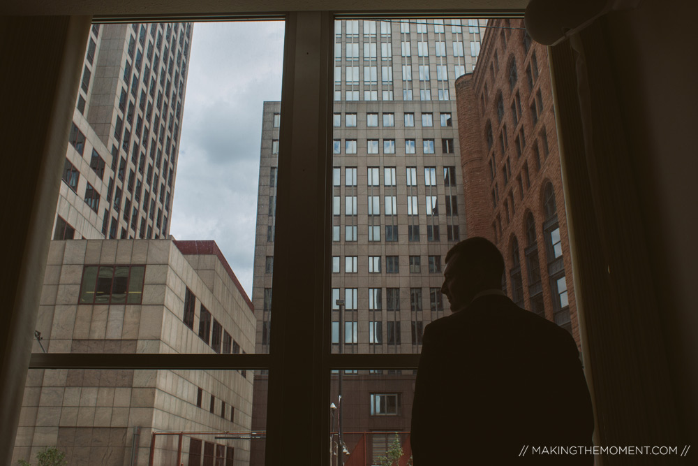 Unique wedding photographer in cleveland