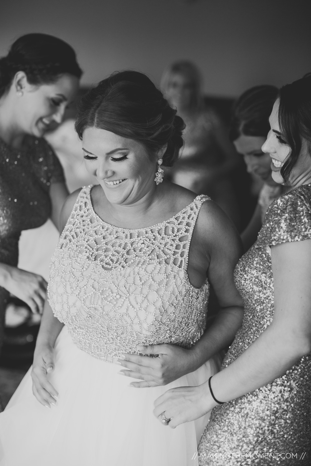 Candid wedding photographer cleveland