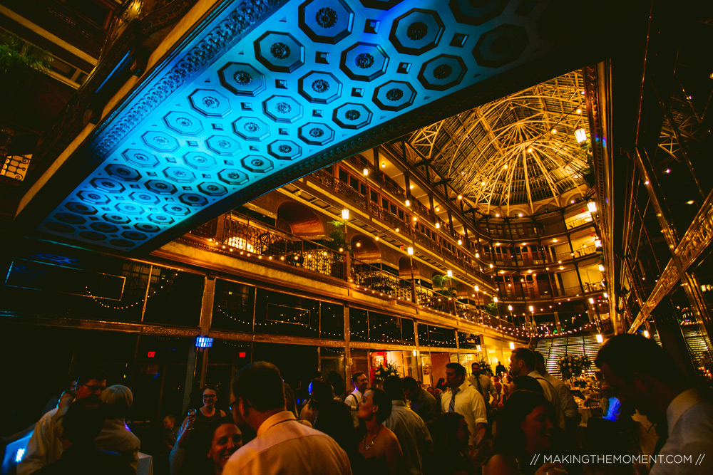 Hyatt Arcade Wedding Reception Cleveland