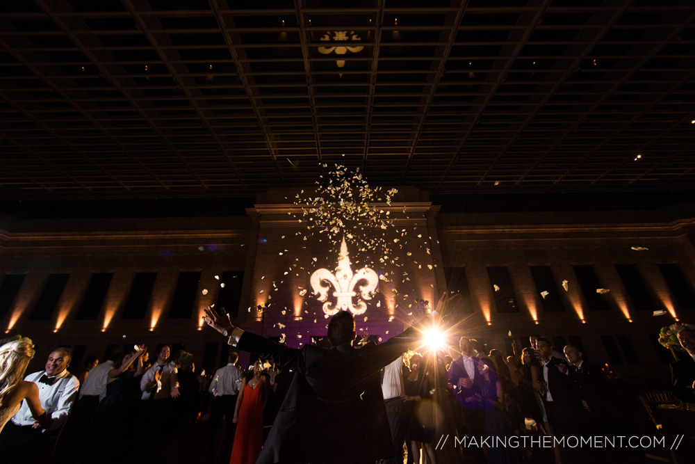 Cleveland Art Museum Atrium Wedding Reception