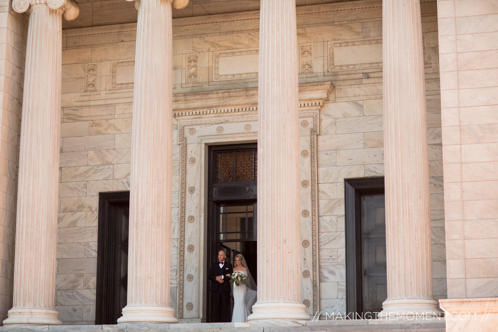 Cleveland Art Museum Terrace Wedding