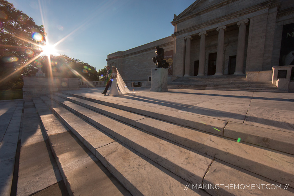 Outdoor wedding in cleveland