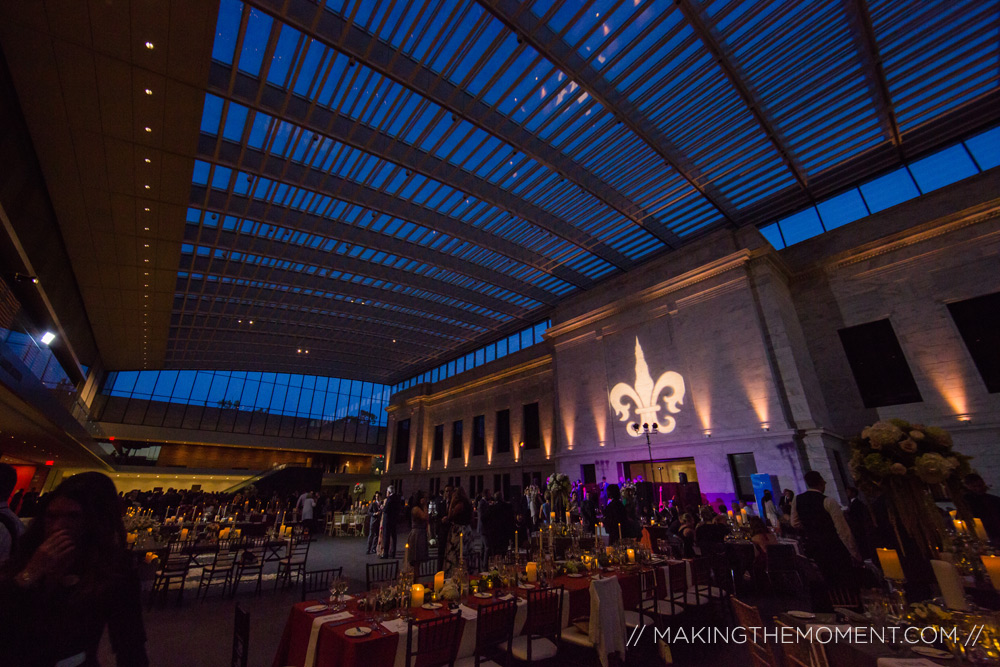 Cleveland Art Museum Atrium Wedding