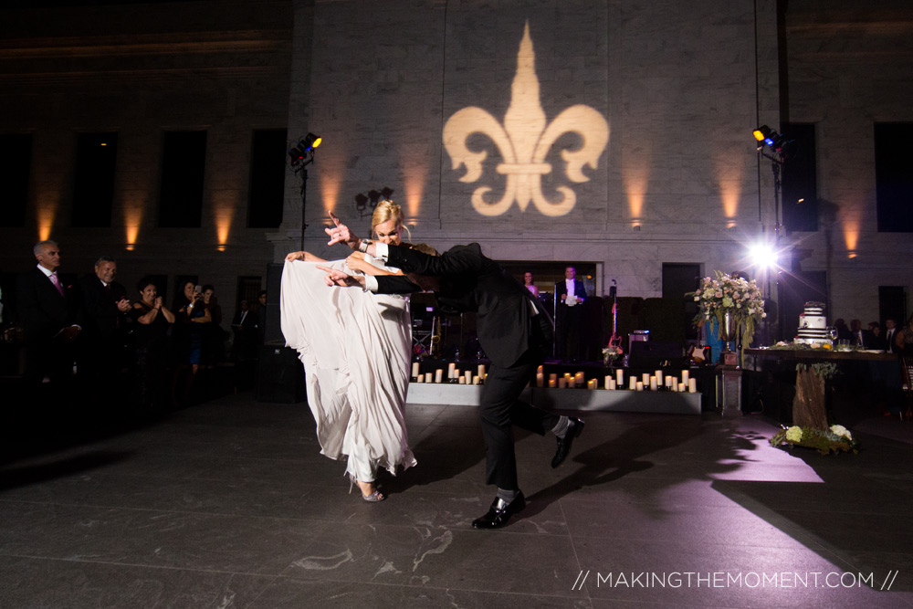 Cleveland Museum of Art wedding reception