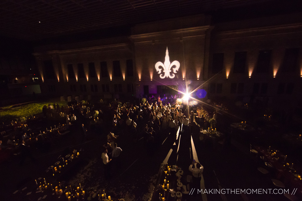 Cleveland Art Museum Atrium Wedding Reception