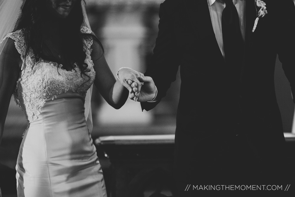 Bride and Groom in Cleveland Ohio Wedding