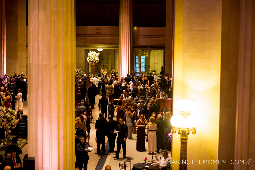 Huntington Bank Cleveland Wedding Reception