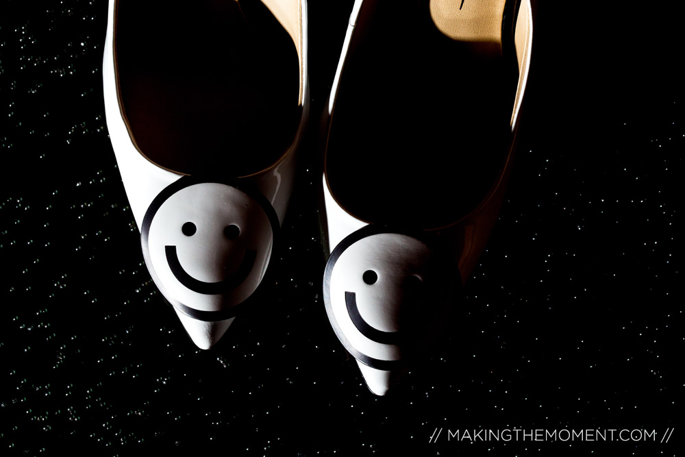 Smiley Wedding Shoes