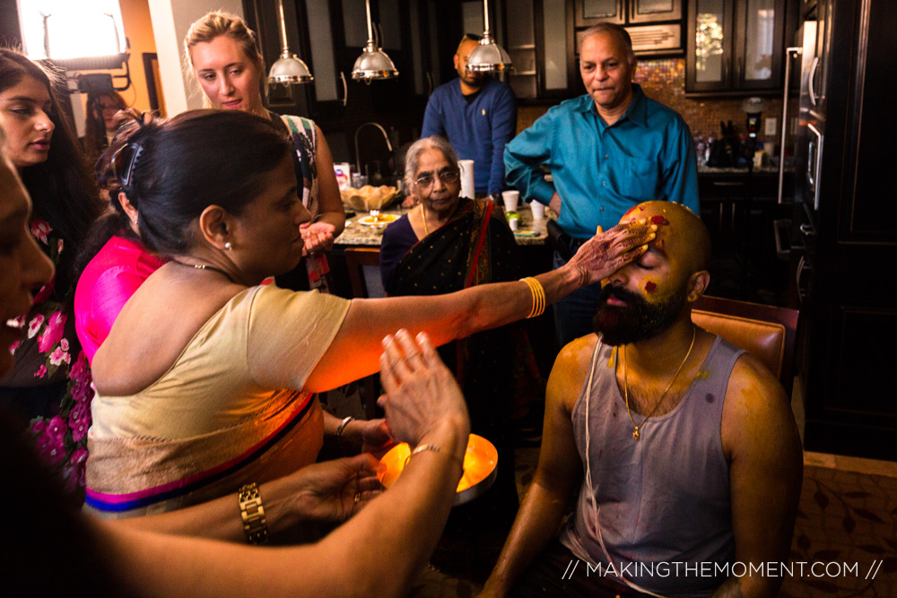 Indian Wedding Haldi Groom