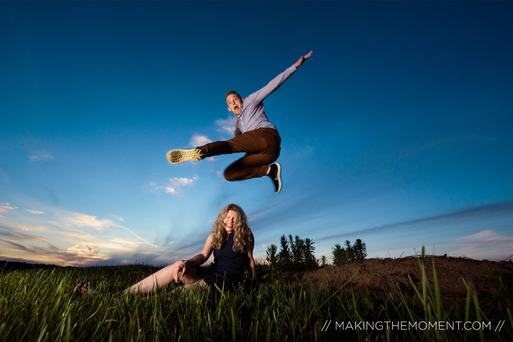 engagement session photographer cleveland