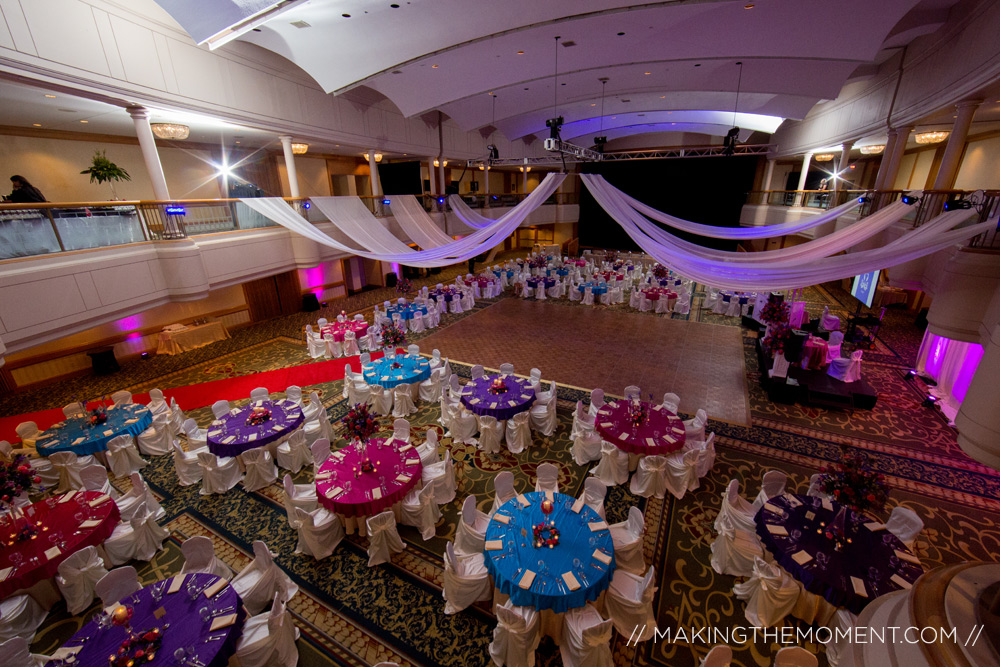 cleveland renaissance wedding reception