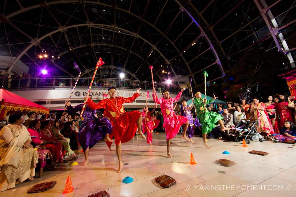 Indianapolis Arts Garden Indian Wedding