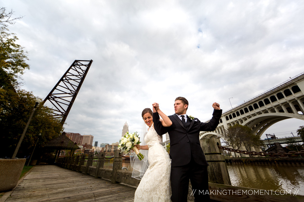 Artistic wedding photographers Cleveland