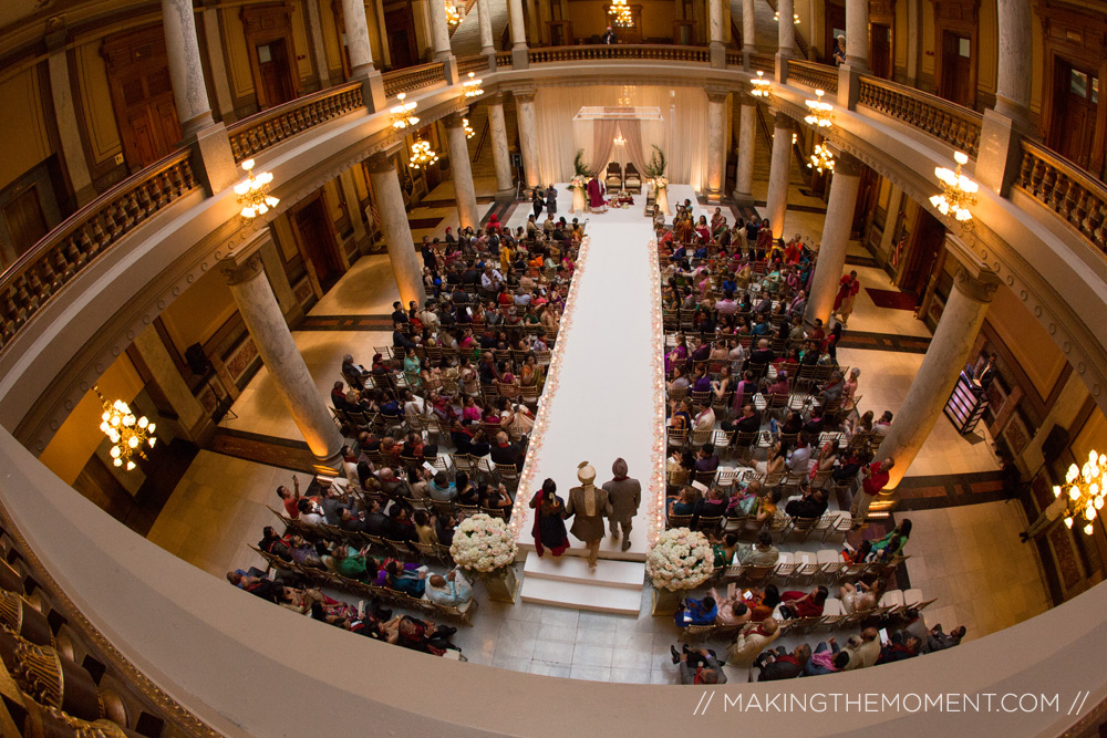 Indianapolis Indian wedding ceremony